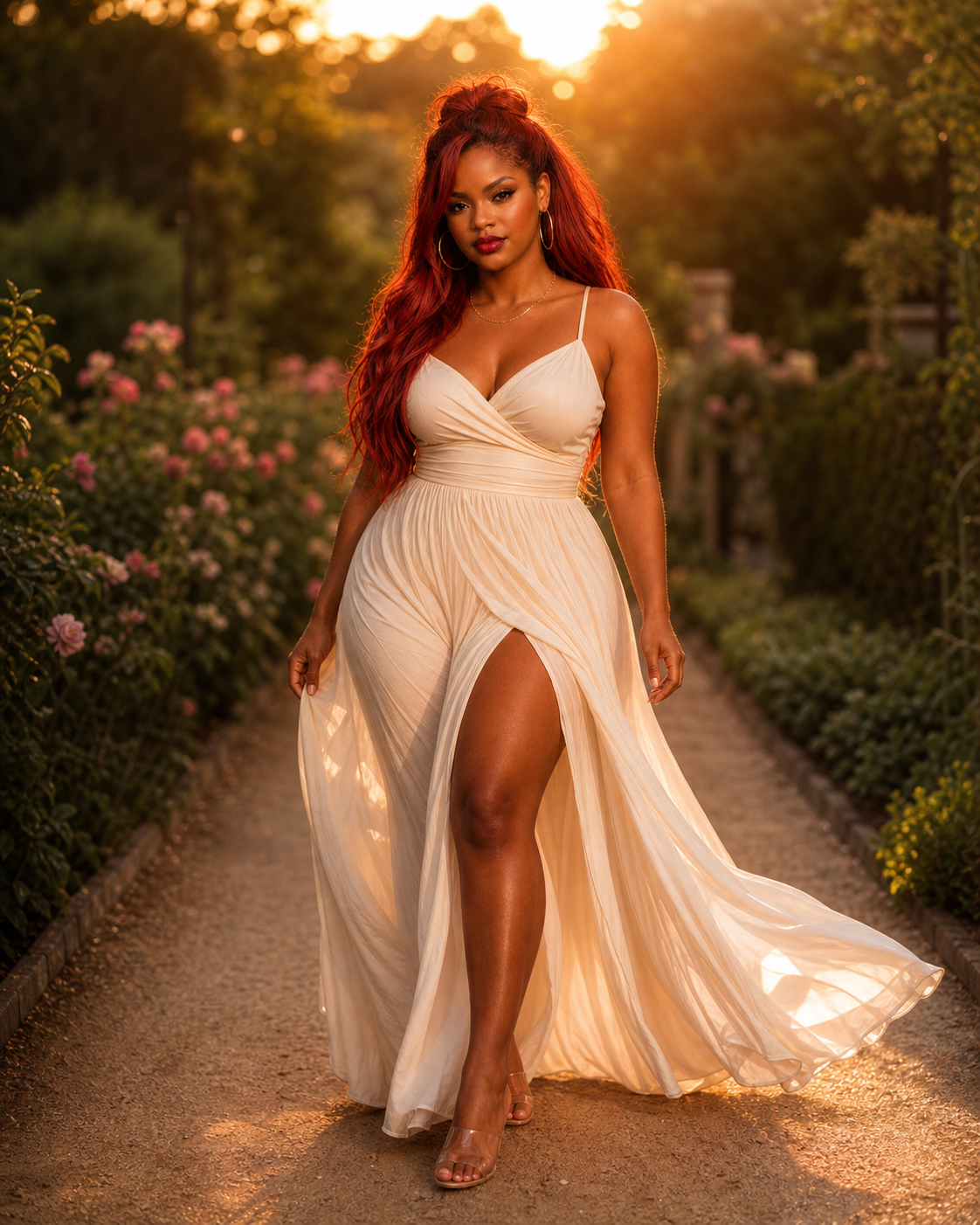Identity Lock golden hour example